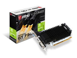 MSI GeForce GT 730 2GB GDDR3 OC Graphics Card